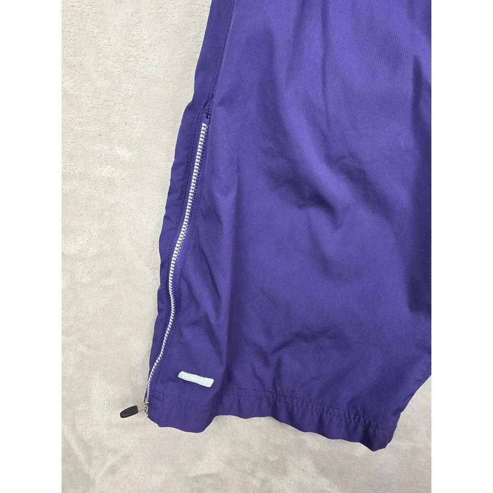 Vintage Nike Track Pants Men XL Kansas State Wildcats Clima-FIT Ankle Zip Y2K
